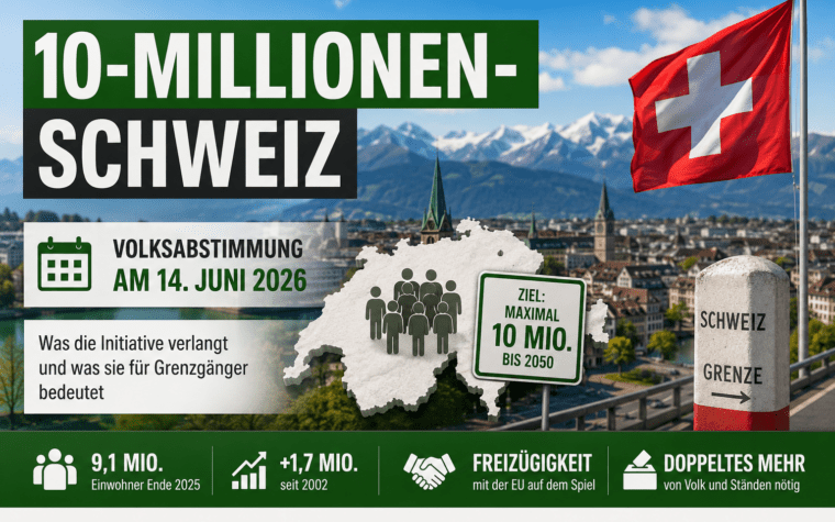 10-Millionen-Schweiz: Volksabstimmung am 14. Juni 2026