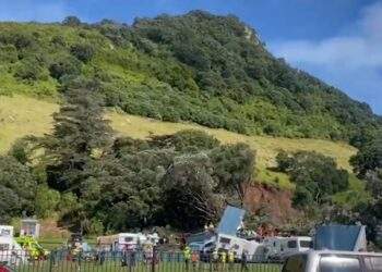 Rekordregen im Pazifikstaat: Erdrutsch auf Campingplatz in Neuseeland - mehrere Vermisste