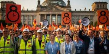 8-Stunden-Tag: Gewerkschaften drohen mit Protesten auf der Straße