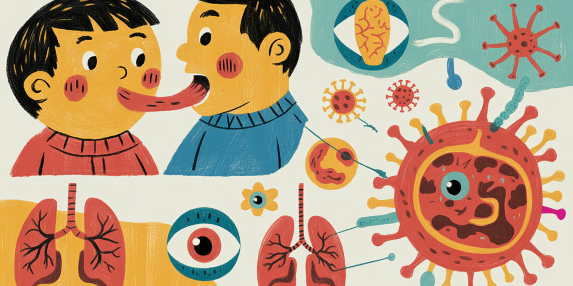 Adenoviren: Symptome, Behandlung & Unterschied zu Grippe