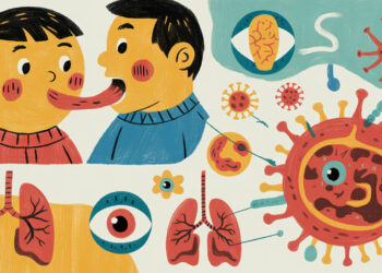 Adenoviren: Symptome, Behandlung & Unterschied zu Grippe