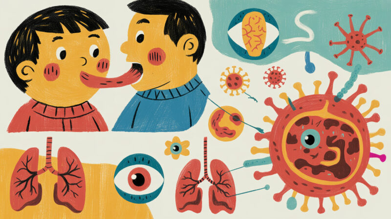 Adenoviren: Symptome, Behandlung & Unterschied zu Grippe