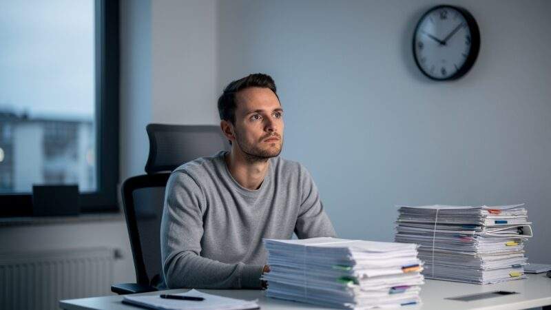 Arbeitsmoral in Deutschland: 78% machen Dienst nach Vorschrift