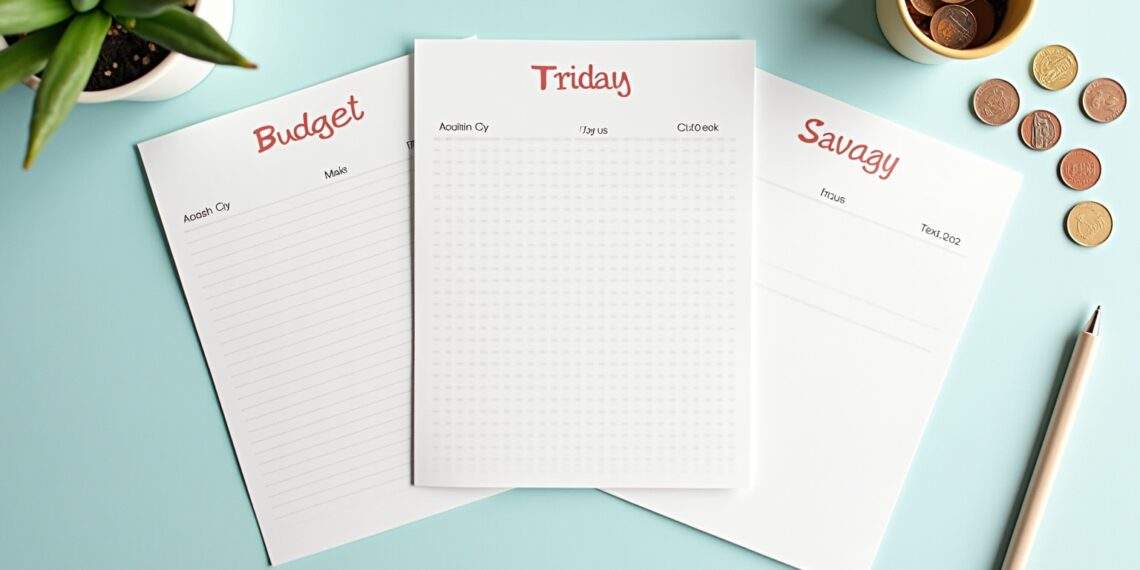 Budget Planer Vorlage-Titel