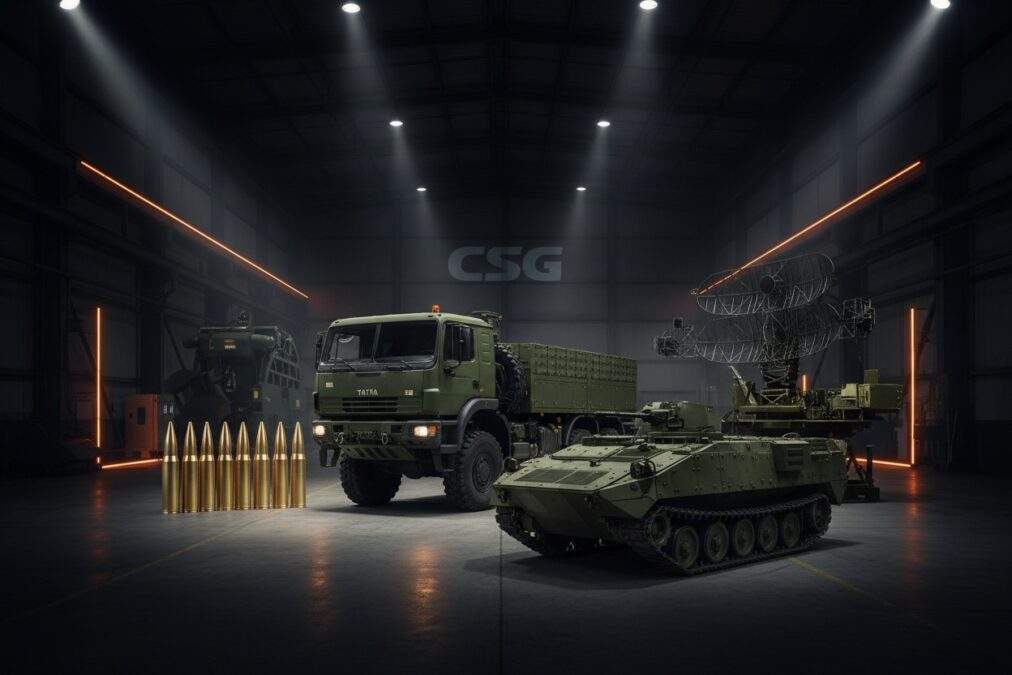 CSG Bewertung: Vergleich mit Rheinmetall, Hensoldt und Renk