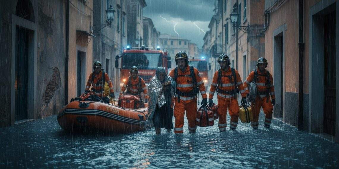 Catania unter Wasser: Zyklon Harry verwüstet Sizilien