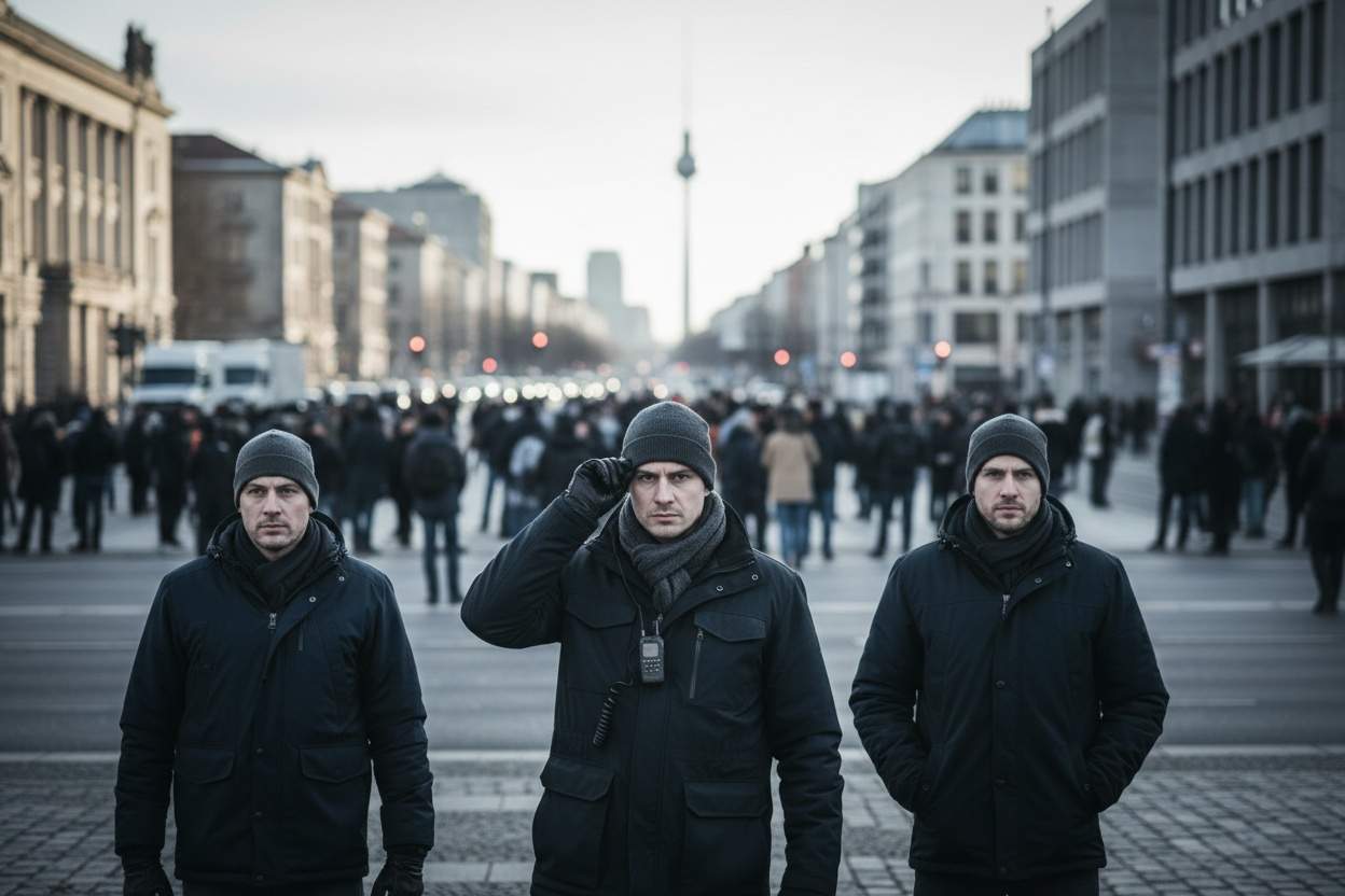 Verkehrsbehinderungen rund um Sehitlik-Moschee