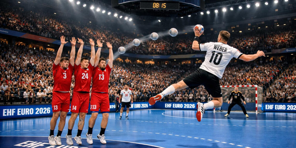 Handball EM 2026: Deutschland startet mit 30:27-Sieg gegen Österreich
