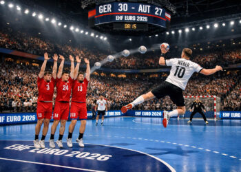 Handball EM 2026: Deutschland startet mit 30:27-Sieg gegen Österreich