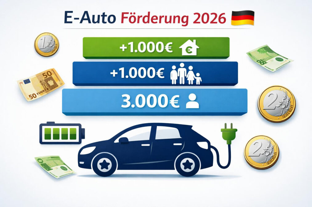 E-Auto Förderung 2026: Wie hoch ist die Prämie?
