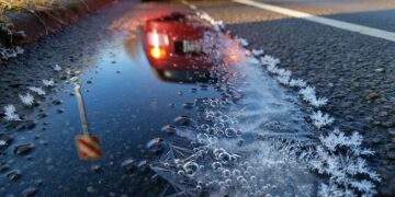 Eis-Warnung: 25 Landkreise betroffen – DWD warnt vor Glatteis