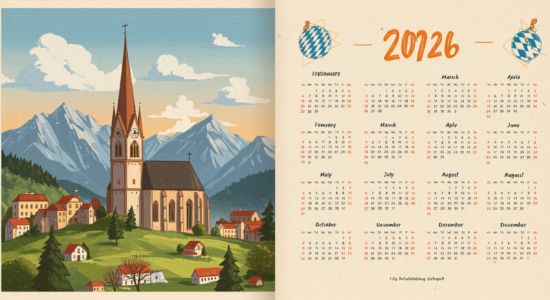 Feiertage Bayern 2026: Alle Termine, Brückentage & Tipps