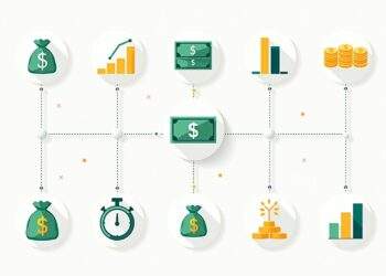 Finanzen Infografik-Titel