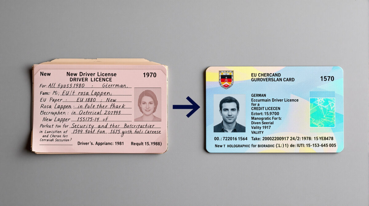 Wer muss den Führerschein bis Januar 2026 umtauschen?