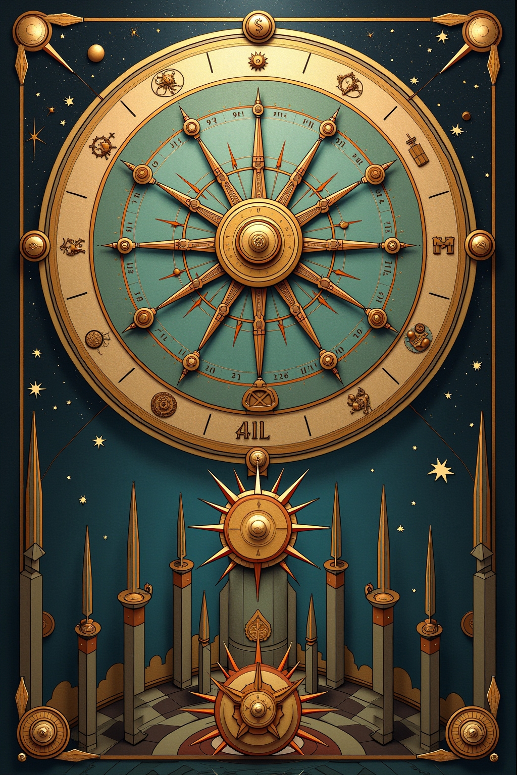 Schritte Geburtshoroskop Erstellen – Symbolbild