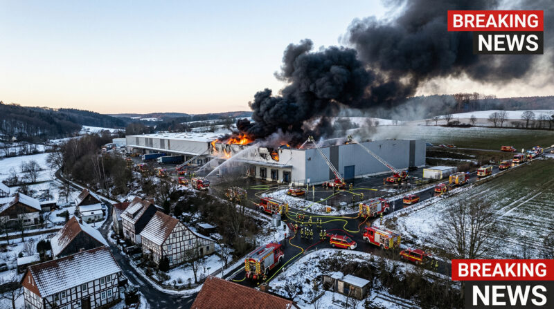 Großbrand Oberstenfeld: Das ist passiert