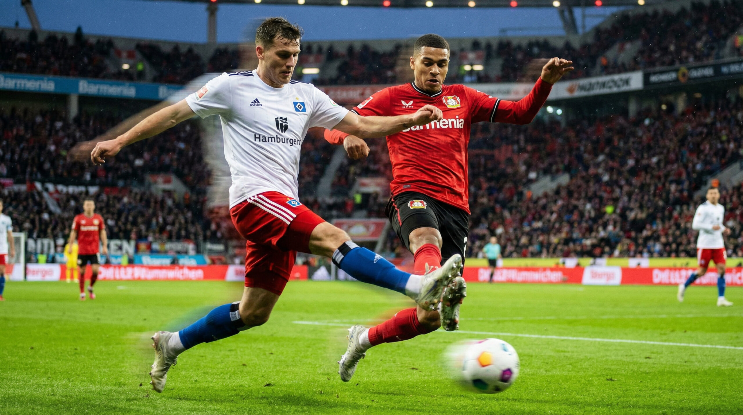 HSV gegen Leverkusen: Spieldaten im Überblick