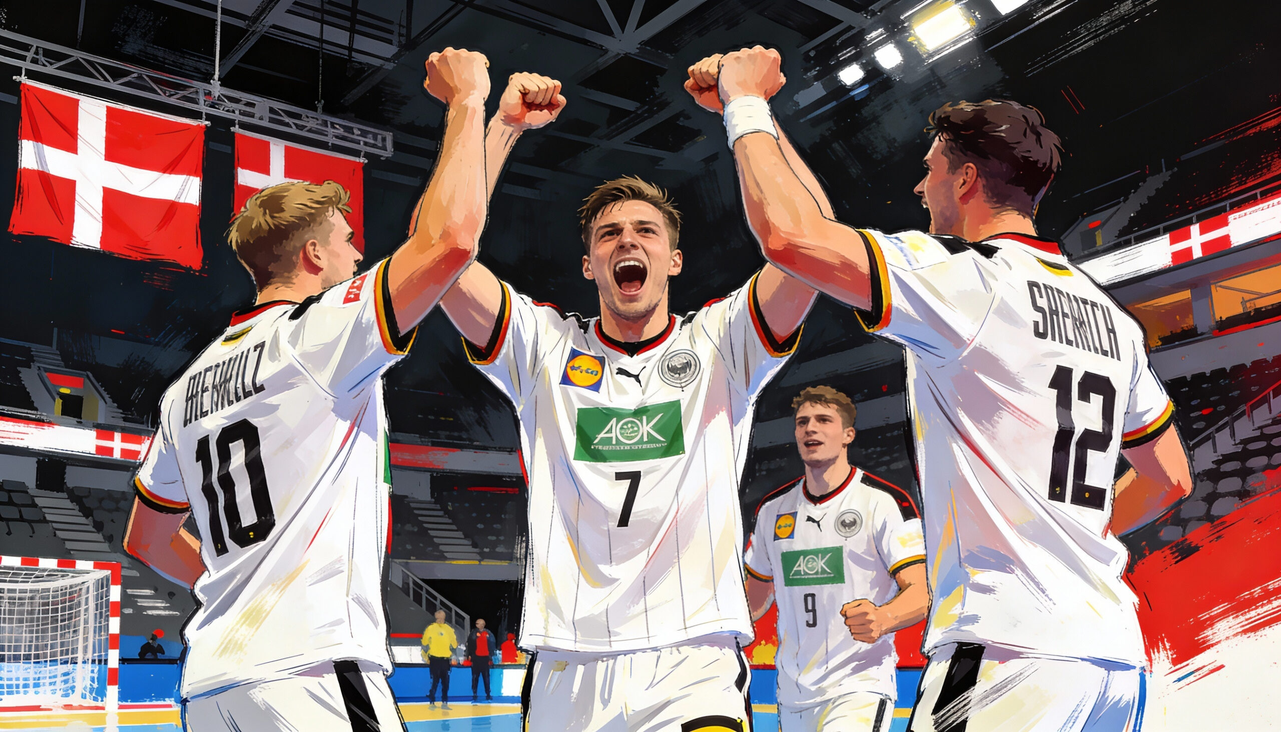 Hauptrunde und Finalrunde der Handball EM 2026