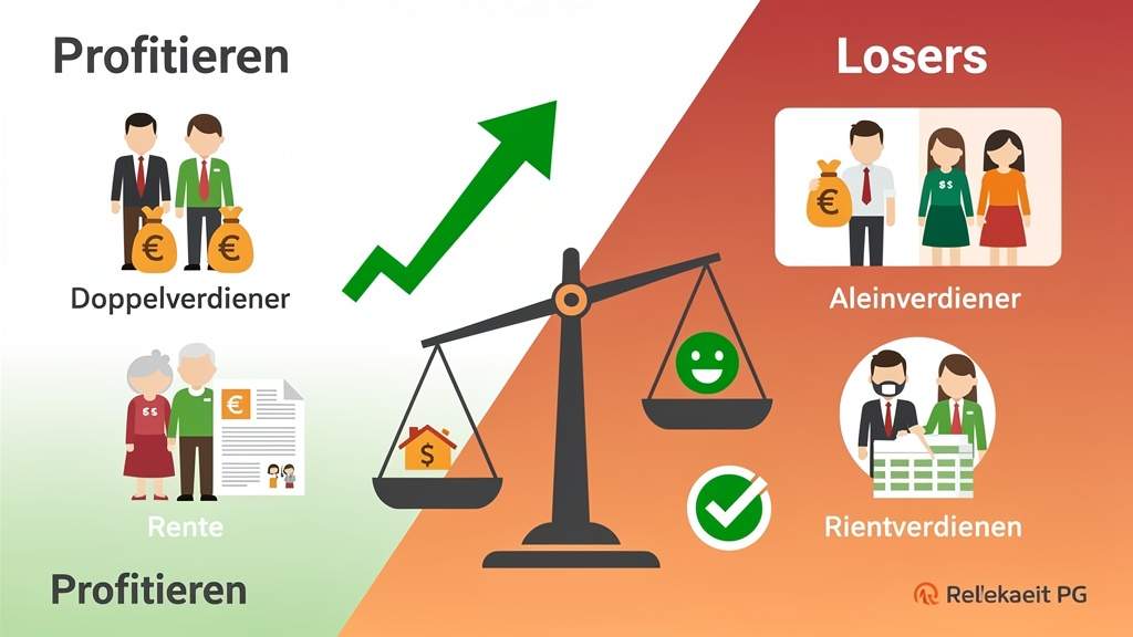 Folgen für Ehepaare: Wer gewinnt, wer verliert?