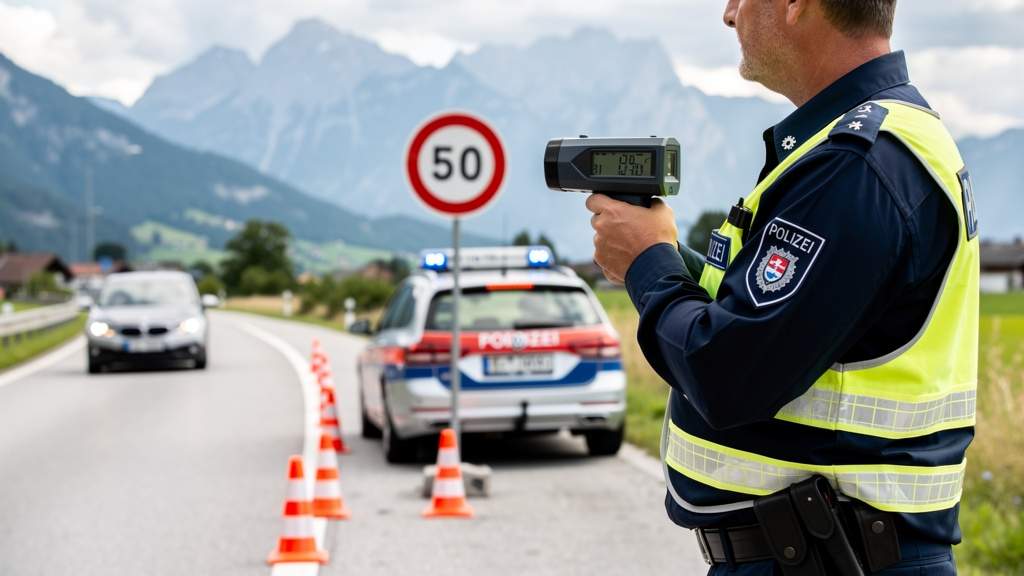 17-Jähriger rast mit 100 km/h durch Salzburg