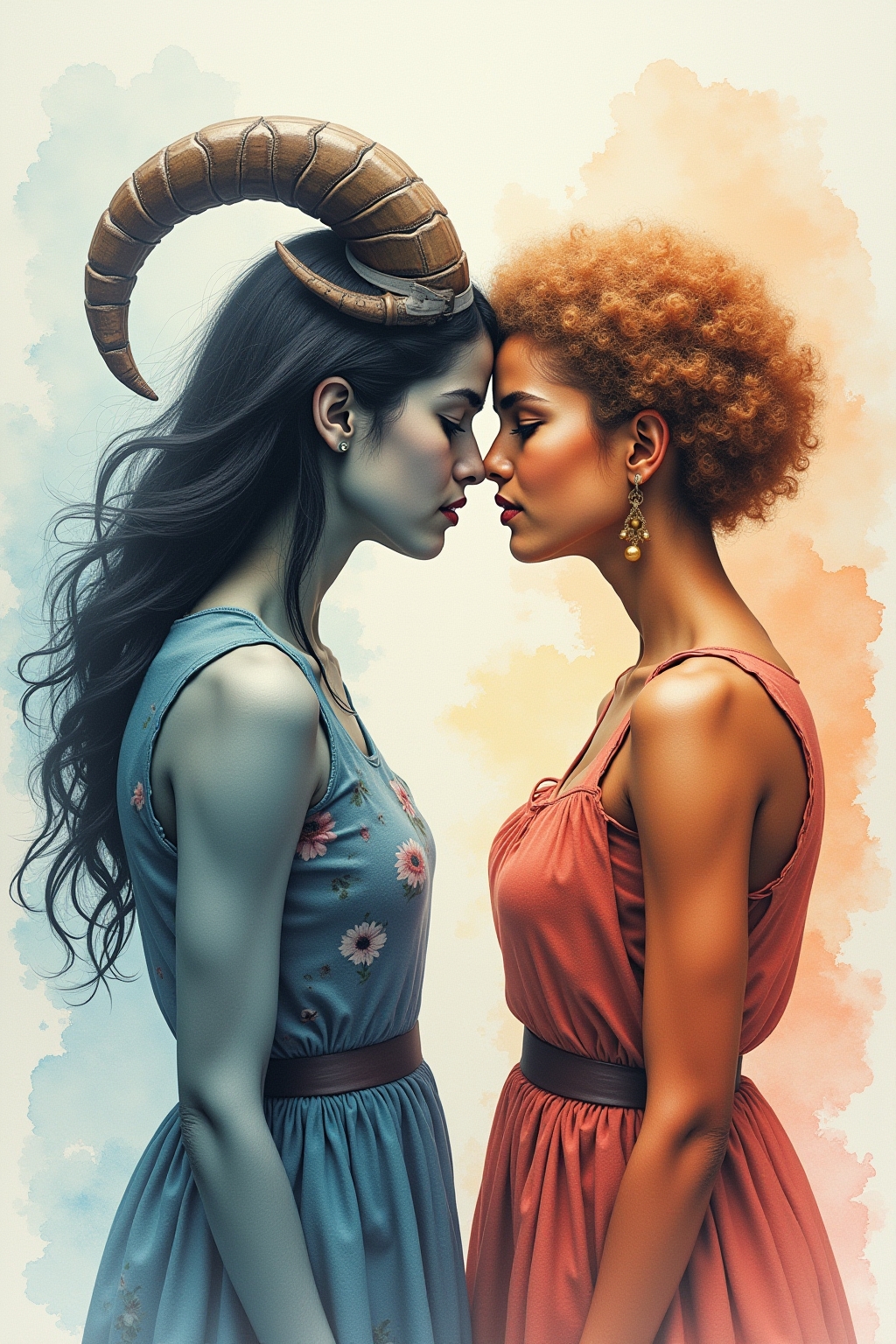 Aspekte Krebs Steinbock – Symbolbild