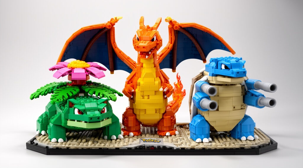 LEGO Pokémon 72153: Bisaflor, Glurak & Turtok – Preis, Teile & alle Infos