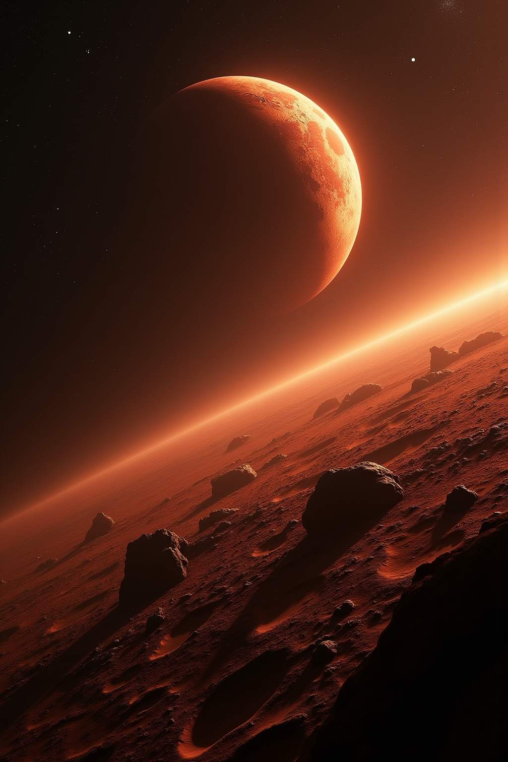 Mars Einfluss-Faktoren Unser