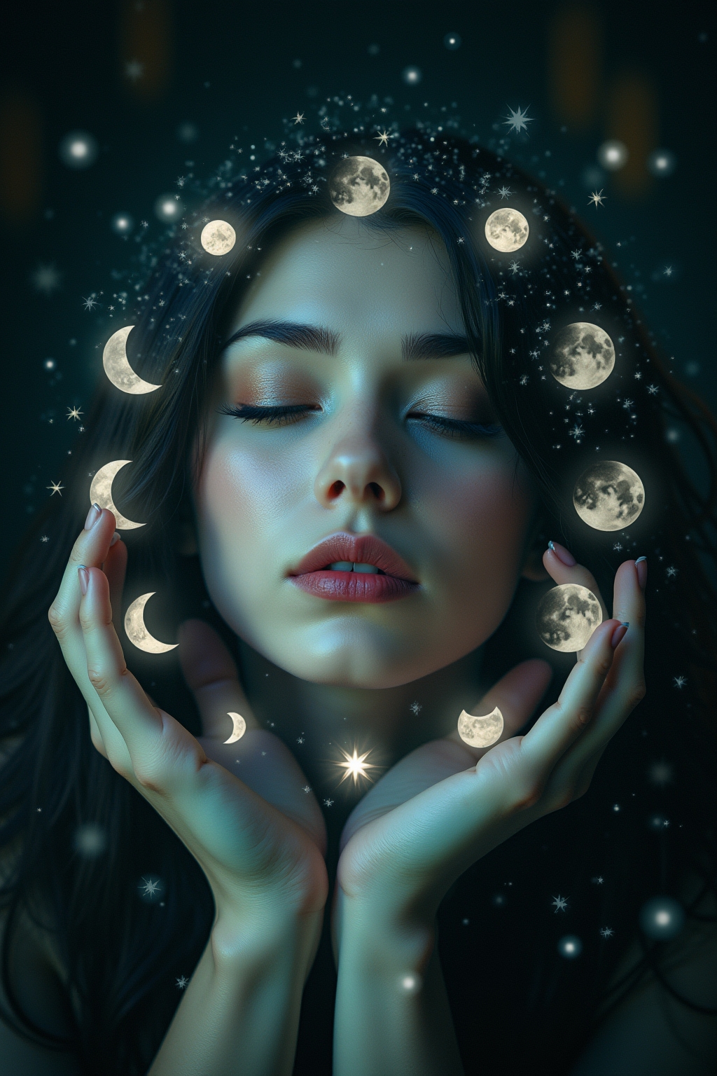 Mondzeichen Berechnen Dein – Symbolbild