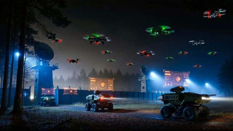 NATO-Aufrüstung: Automatisierte Zone an der Grenze zu Russland