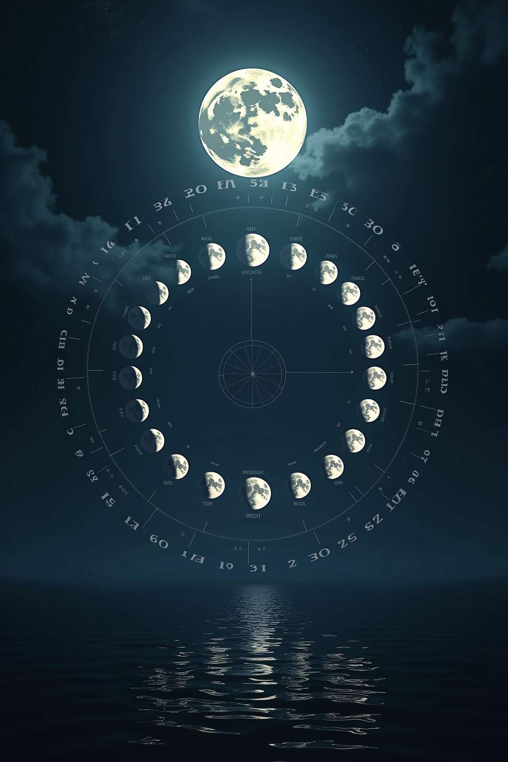 Neumond Ritual Ideen – Symbolbild