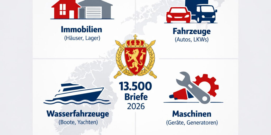 Norwegen Enteignung im Kriegsfall: 13.500 Bürger erhalten Beschlagnahme-Briefe vom Militär