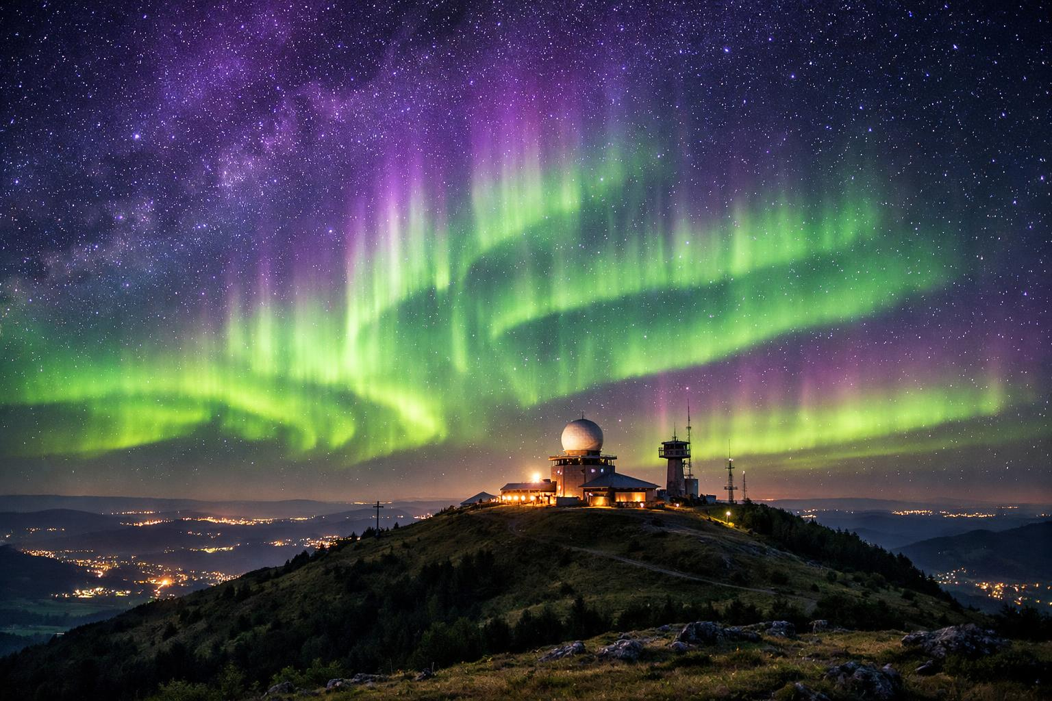 Polarlicht Vorhersage Bayern – KP-Index Karte Deutschland