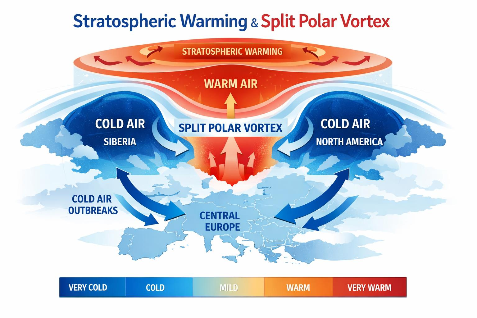 Polarwirbel Vorhersage Januar 2026: Major Warming bestätigt