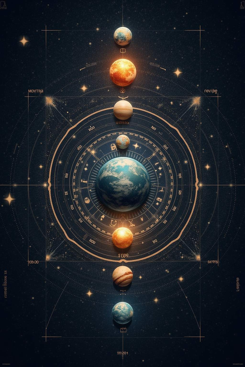 Quadrat Astrologie Aspekte im Überblick