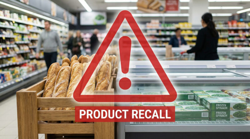 Rückruf bei Edeka und Kaufland: Glas im Baguette, Plastik im Spinat