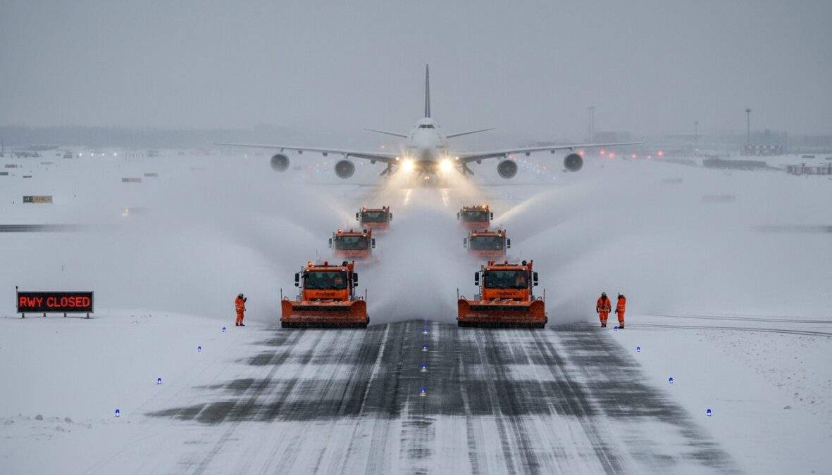 Flughafen Frankfurt: Betrieb vorübergehend eingestellt