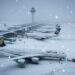 Schneefall Frankfurt Flughafen: 100 Flüge annulliert – Chaos