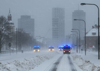 Unwetterwarnung Schneesturm Elli: DWD warnt vor Lebensgefahr