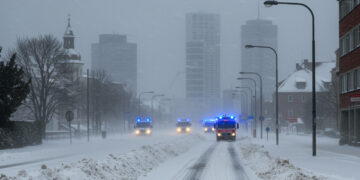 Unwetterwarnung Schneesturm Elli: DWD warnt vor Lebensgefahr