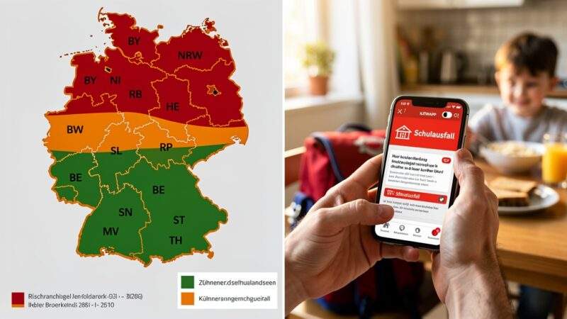 Schulausfall Dienstag 27. Januar 2026: Alle Bundesländer aktuell