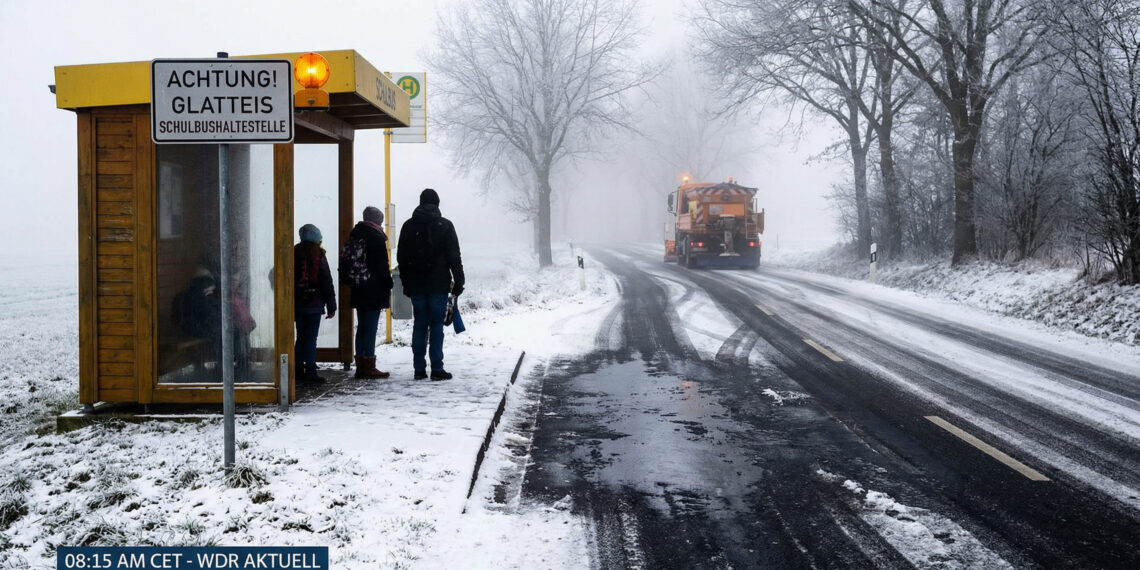 Schulausfall Montag 12.1.2026: Glatteis-Unwetter droht – diese Bundesländer sind betroffen