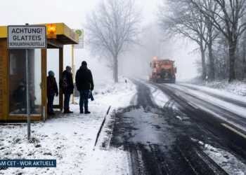 Schulausfall Montag 12.1.2026: Glatteis-Unwetter droht – diese Bundesländer sind betroffen