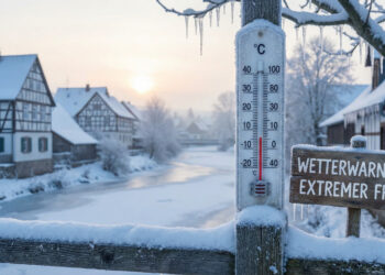 Strenger Frost in Deutschland: DWD warnt vor bis zu minus 20 Grad