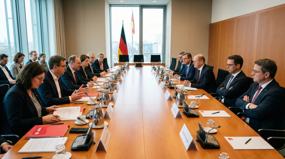 Warnstreiks vor der zweiten Verhandlungsrunde