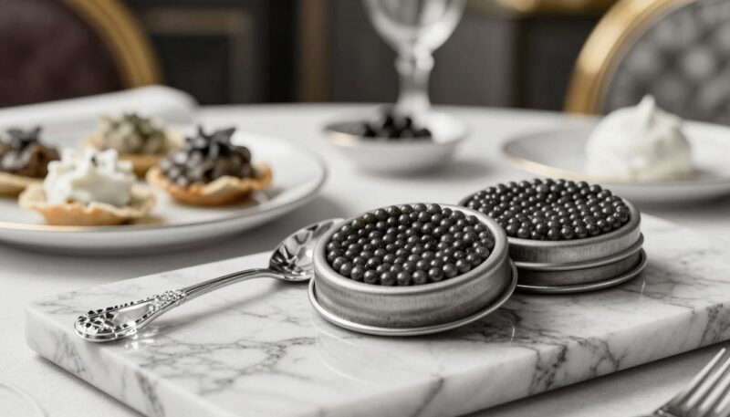 Teuerster Kaviar der Welt: Beluga, Almas & weiße Raritäten