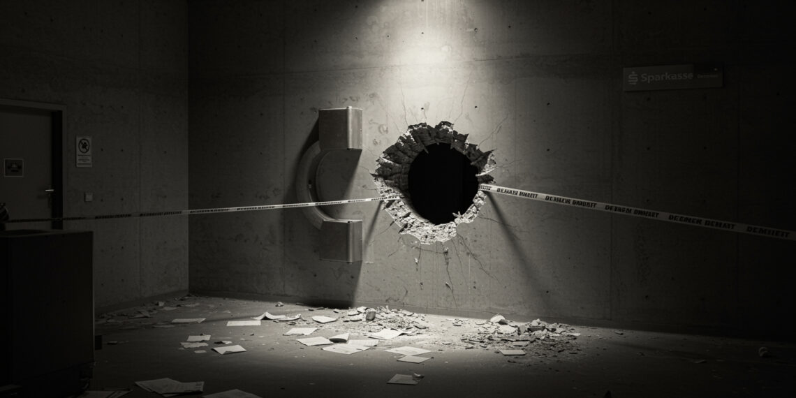 Tresor-Einbruch Gelsenkirchen: 30 Mio. Euro Beute aus Sparkasse