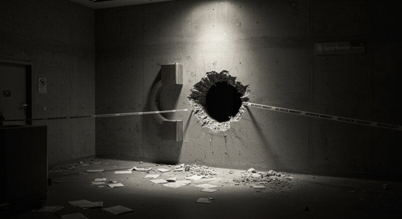 Tresor-Einbruch Gelsenkirchen: 30 Mio. Euro Beute aus Sparkasse