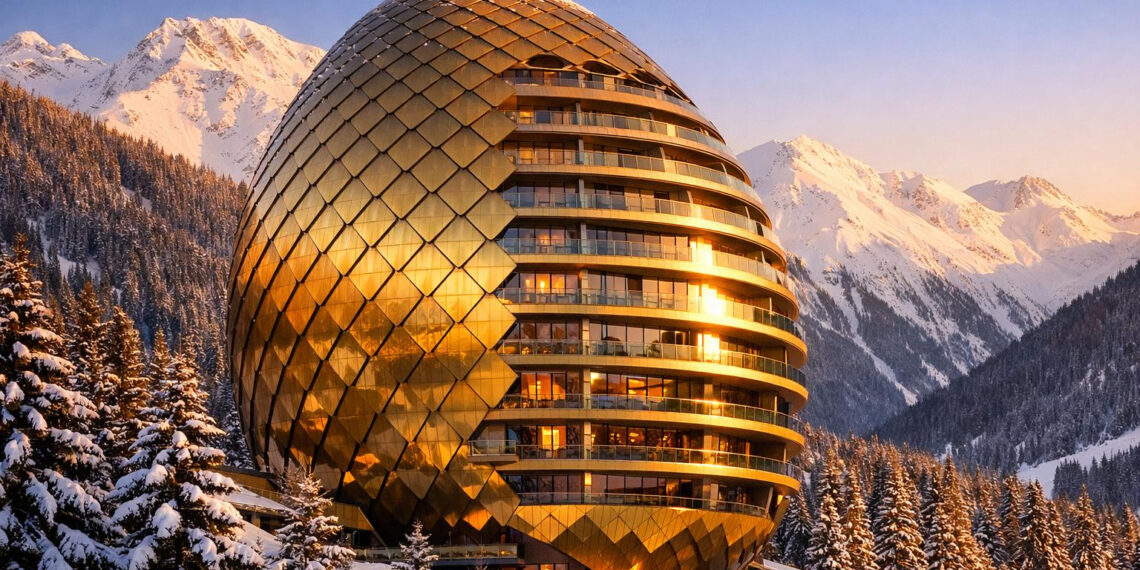 Trump wohnt im goldenen Ei: Das Luxushotel des US-Präsidenten beim WEF Davos 2026