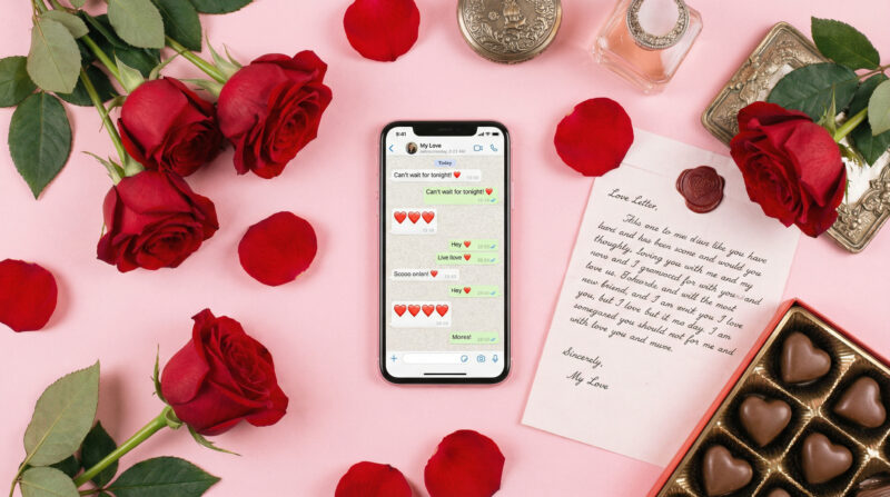 Romantische WhatsApp Sprüche zum Valentinstag