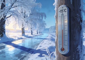 Strenger Frost: DWD warnt vor Temperaturen bis -15°C